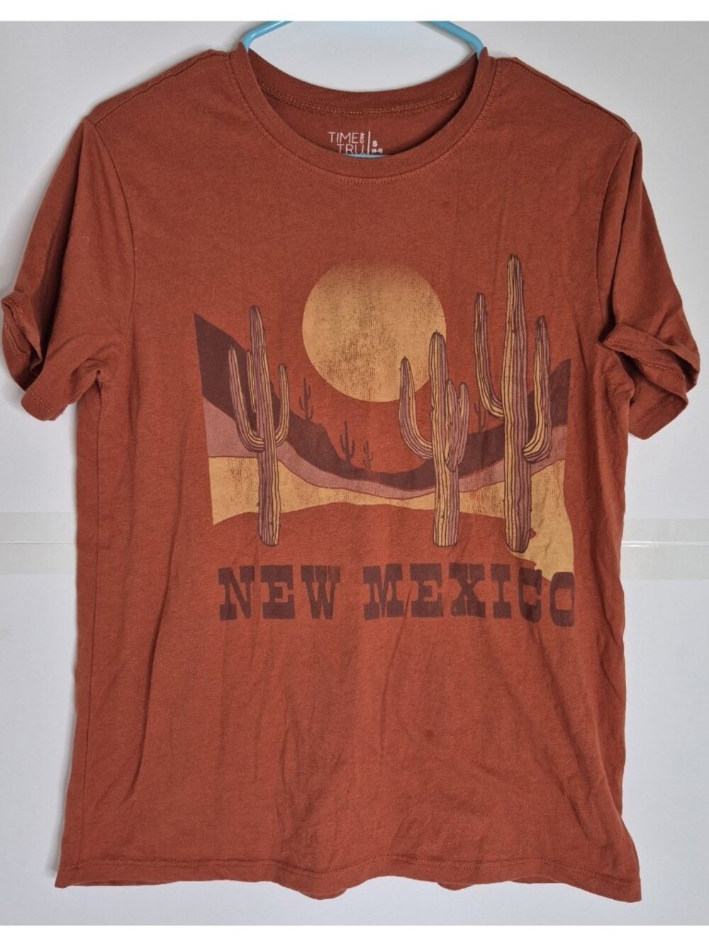 Time And Tru New Mexico Short Sleeve Tshirt Women's/ Junior Size S (4-6)